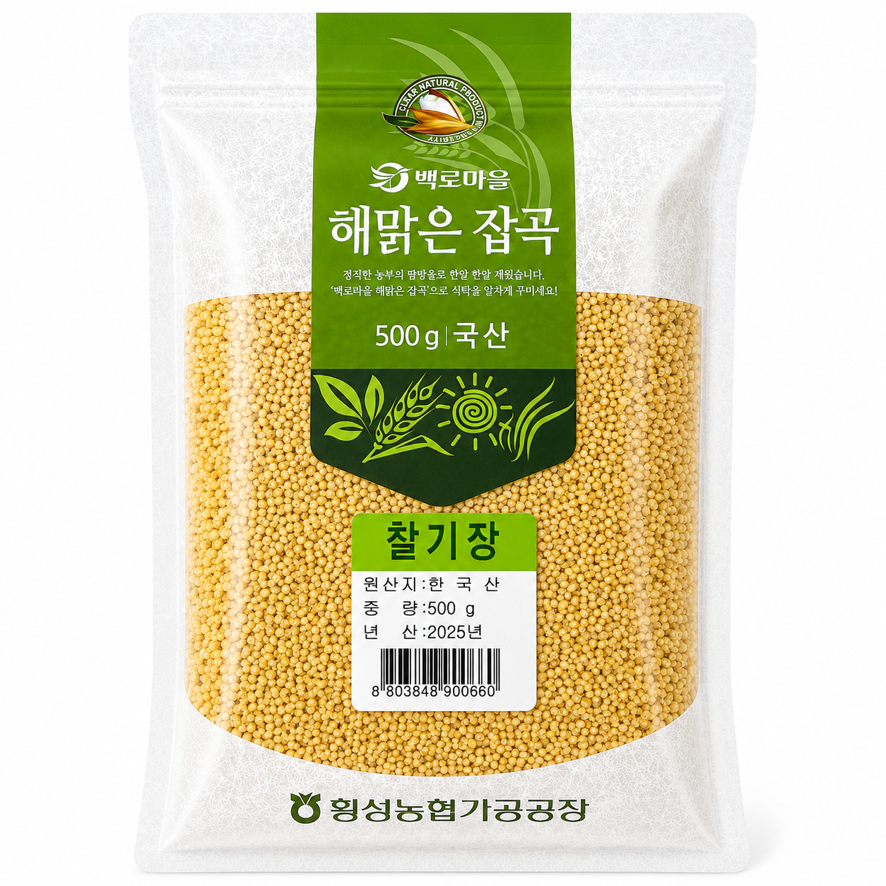 【百露村】韩国糯小米 500g